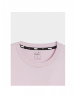 T-shirt essential tee violet femme - Puma