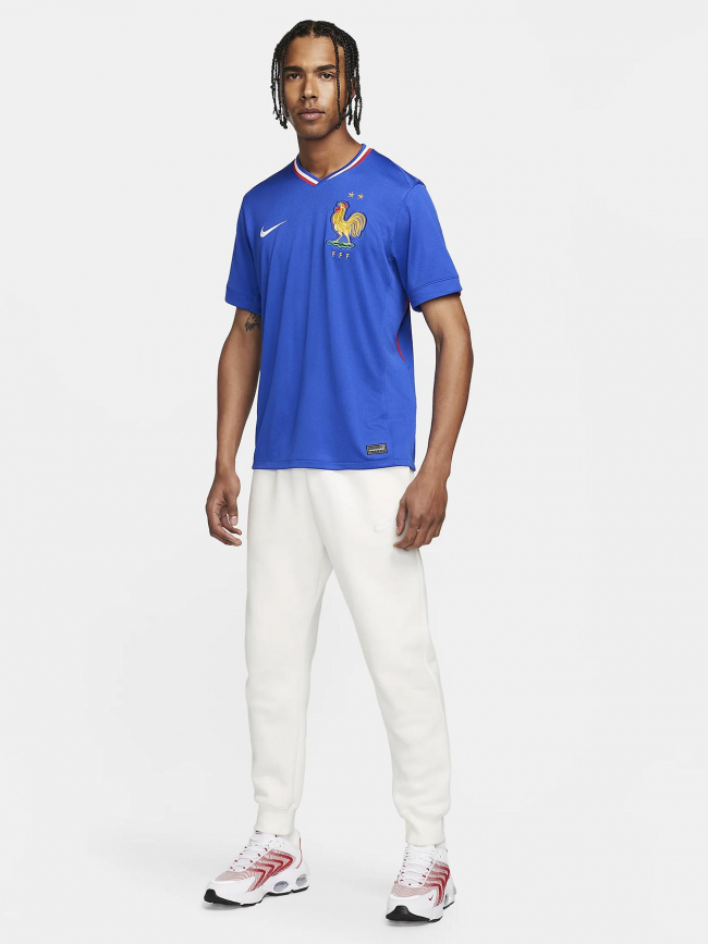 Maillot football domicile 2024 france bleu homme - Nike