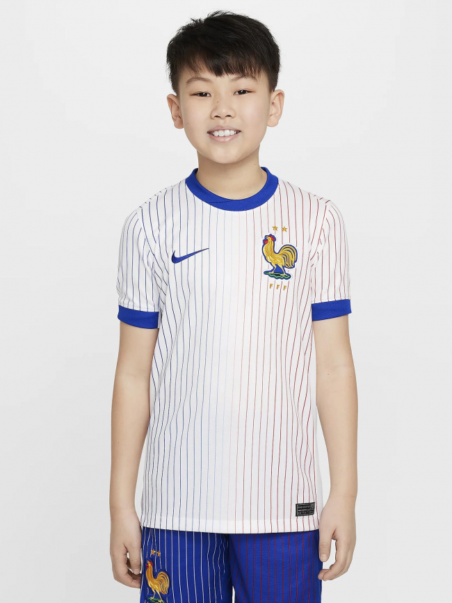 Maillot football extérieur 2024 france blanc enfant - Nike