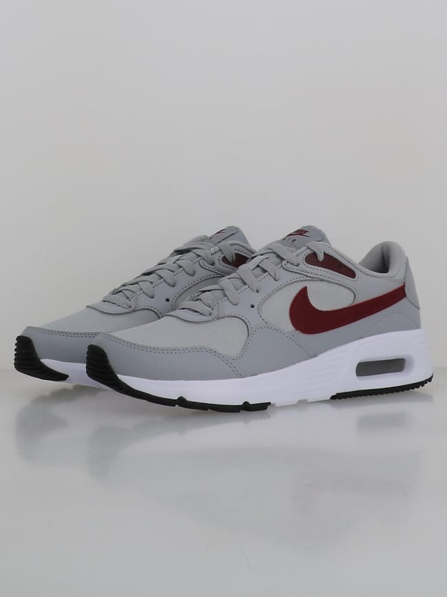 Air max baskets sc gris bordeaux homme - Nike