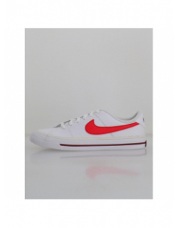 Baskets court legacy gs blanc rouge enfant - Nike