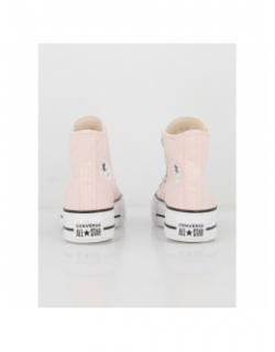 Converse plateforme chuck taylor all star lift rose - Converse