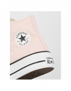 Converse plateforme chuck taylor all star lift rose - Converse