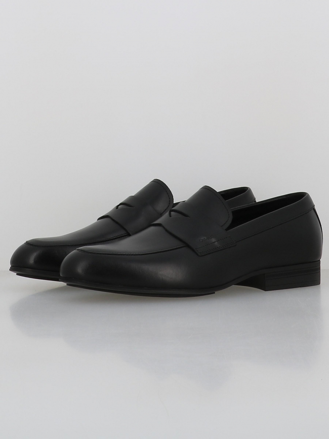 Mocassin en cuir noir homme - Calvin Klein