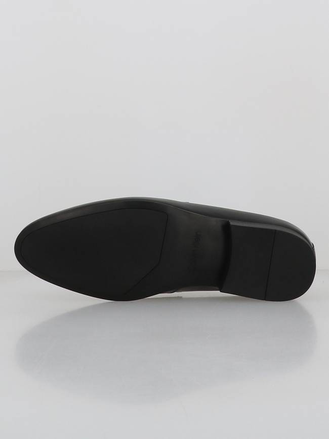 Mocassin en cuir noir homme - Calvin Klein