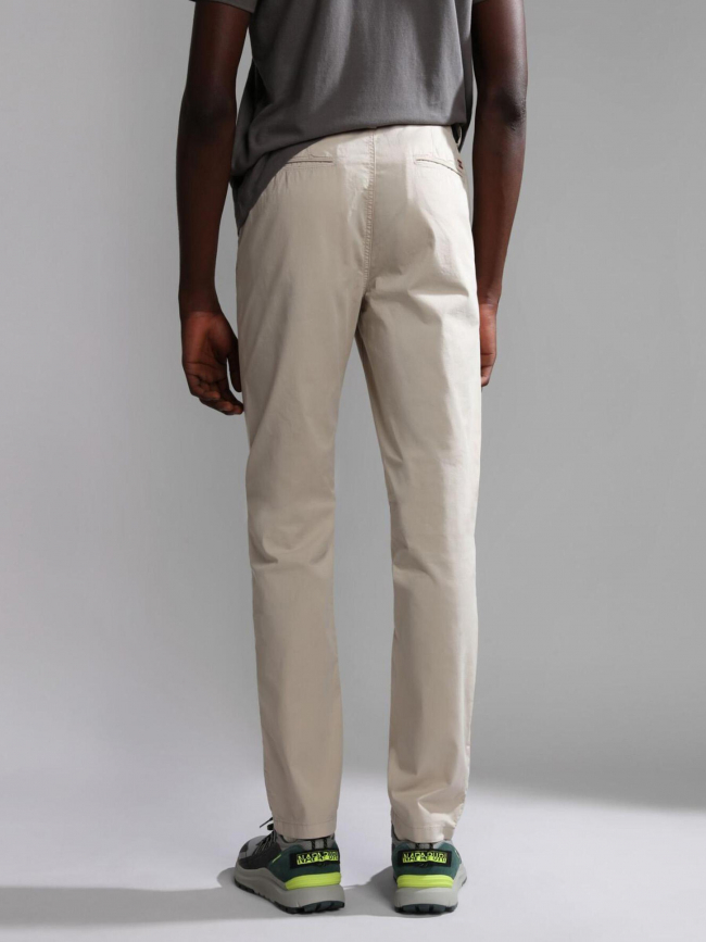 Pantalon chino puyo beige homme - Napapijri