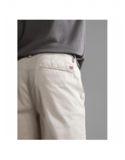 Pantalon chino puyo beige homme - Napapijri