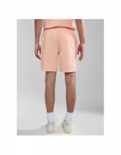 Short boyd taille élastique rose saumon homme - Napapijri