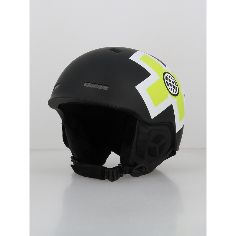 Casque de ski xgames noir jaune - Prosurf