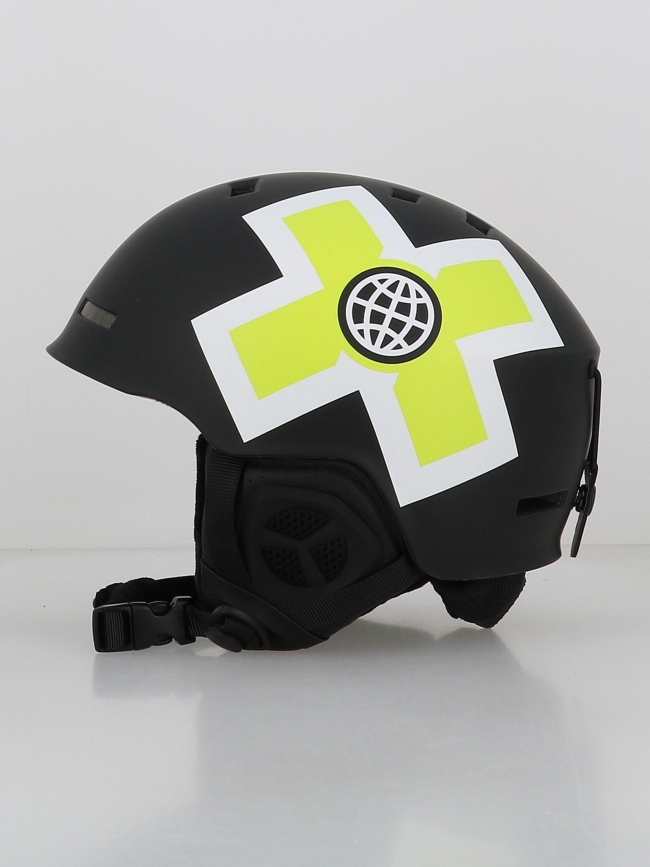 Casque de ski xgames noir jaune - Prosurf