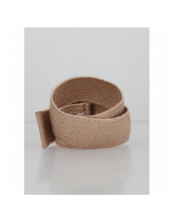 Ceinture pcvivia waist belt sww beige naturel femme - Pieces