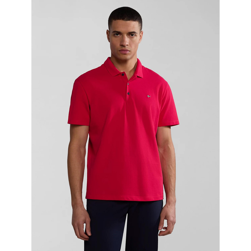 Polo uni ealis rouge homme - Napapijri