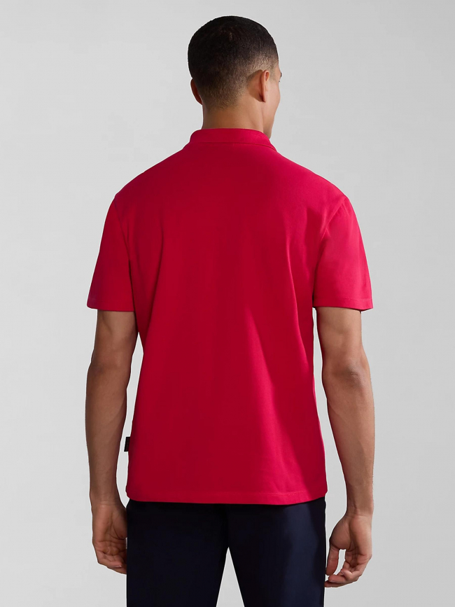 Polo uni ealis rouge homme - Napapijri