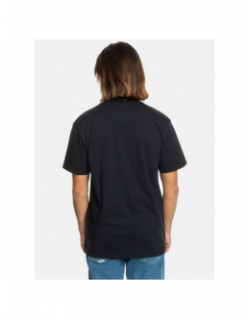 T-shirt one last surf noir homme - Quiksilver