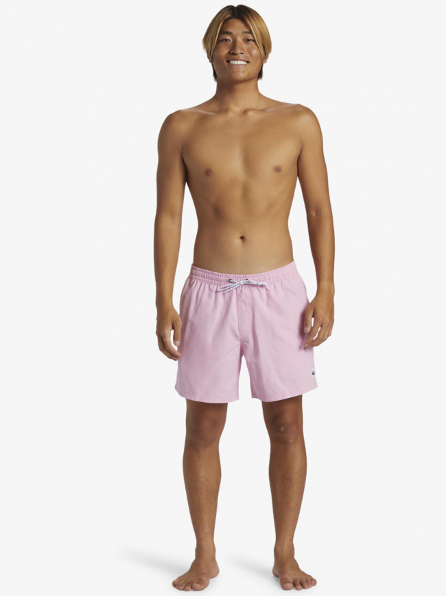 Short de bain everyday volley 15 rose homme - Quiksilver