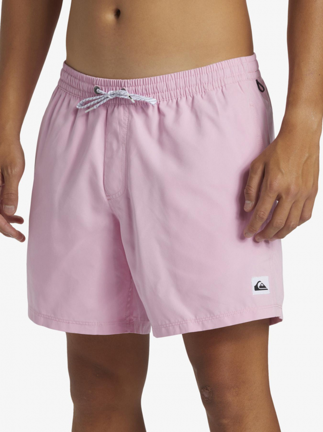 Short de bain everyday volley 15 rose homme - Quiksilver