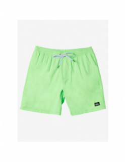 Short de bain everyday volley 15 vert fluo homme - Quiksilver