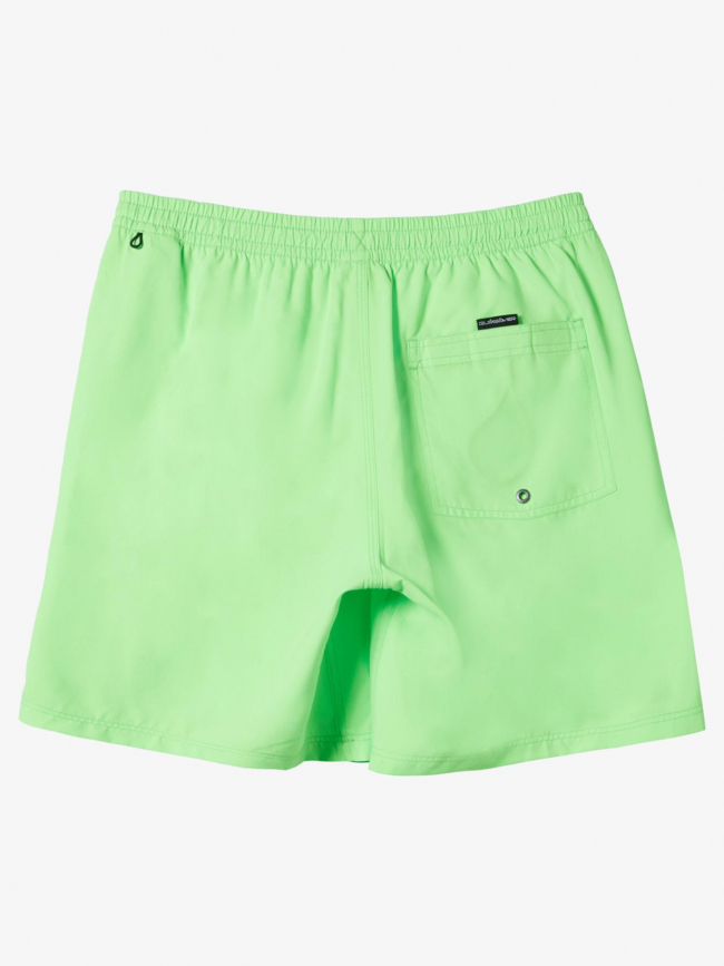 Short de bain everyday volley 15 vert fluo homme - Quiksilver