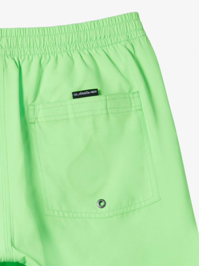 Short de bain everyday volley 15 vert fluo homme - Quiksilver