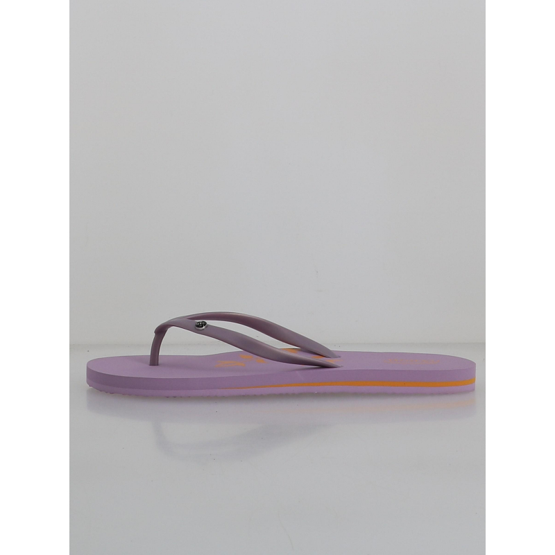 Tongs unies logo violet femme - Oxbow