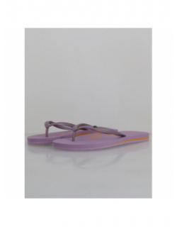 Tongs unies logo violet femme - Oxbow