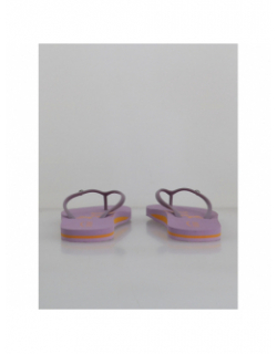 Tongs unies logo violet femme - Oxbow