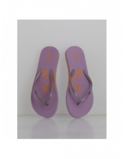 Tongs unies logo violet femme - Oxbow