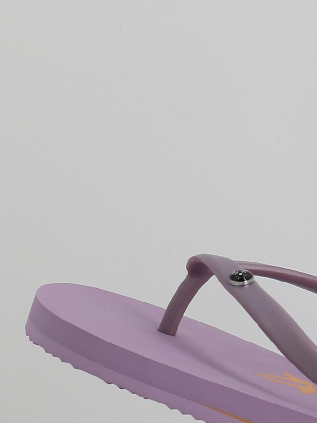 Tongs unies logo violet femme - Oxbow