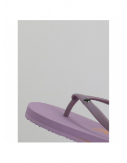 Tongs unies logo violet femme - Oxbow