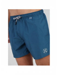 Short de bain uni valens turquoise homme - Oxbow