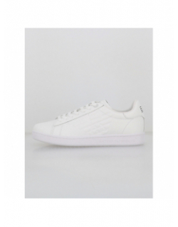 Baskets en cuir training blanc homme - Armani Exchange