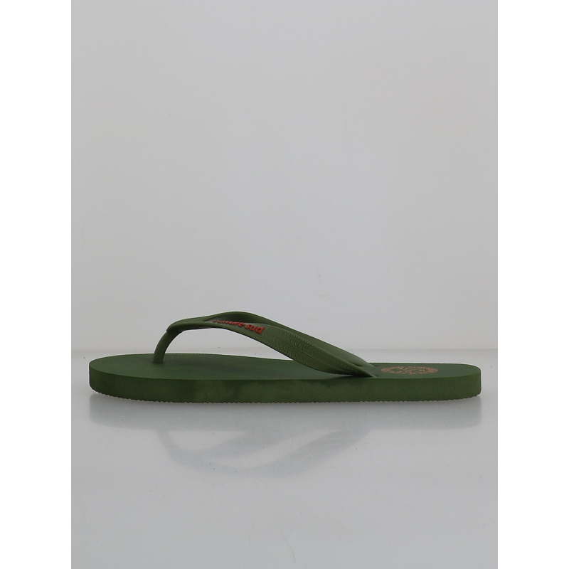 Tongs colorblock kaki homme - Culture Sud