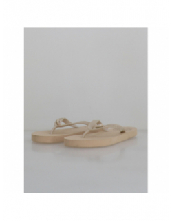 Tongs exnymphali beige femme - Culture Sud