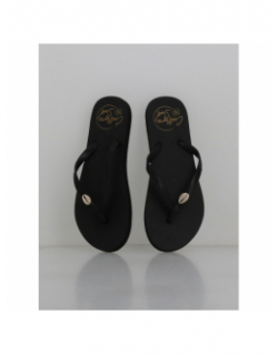 Tongs exnymphali noir femme - Culture Sud