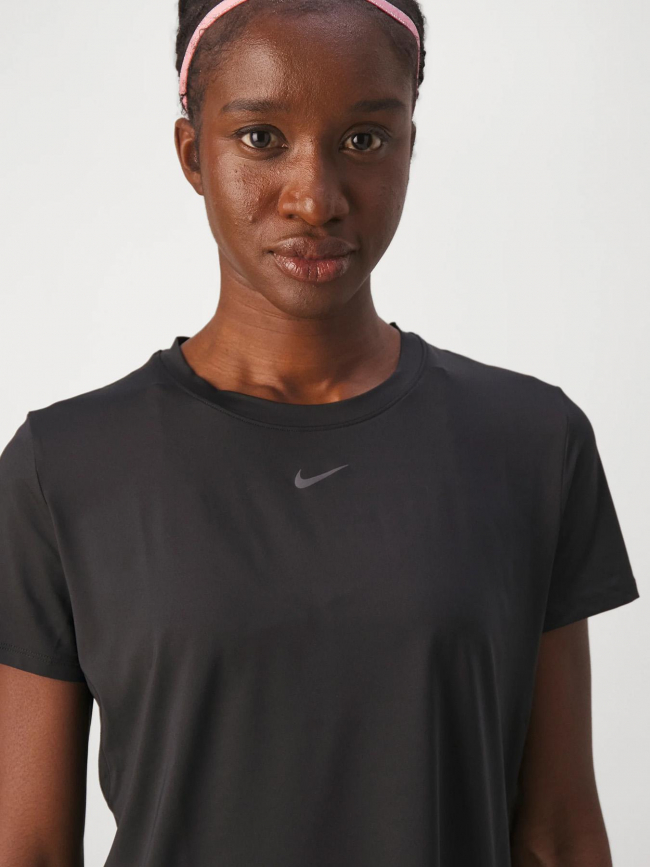 T-shirt de sport one classic performance noir femme - Nike