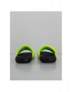 Claquettes victori one slide jaune fluo noir homme - Nike