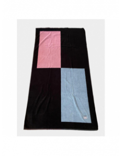 Serviette de plage tricolore bleu marine homme - Eden Park