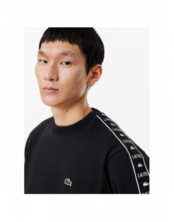 Sweat bandes latérales noir homme - Lacoste