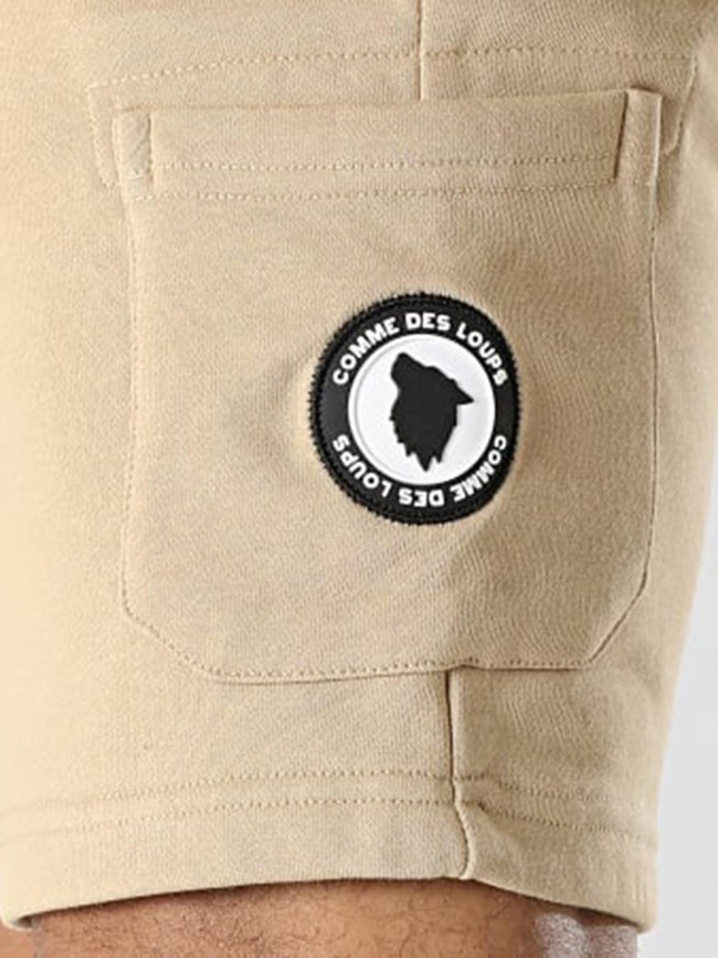 Short jogging classico beige homme - Comme Des Loups