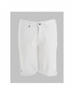 Bermuda jean scotty 3 blanc enfant - Teddy Smith