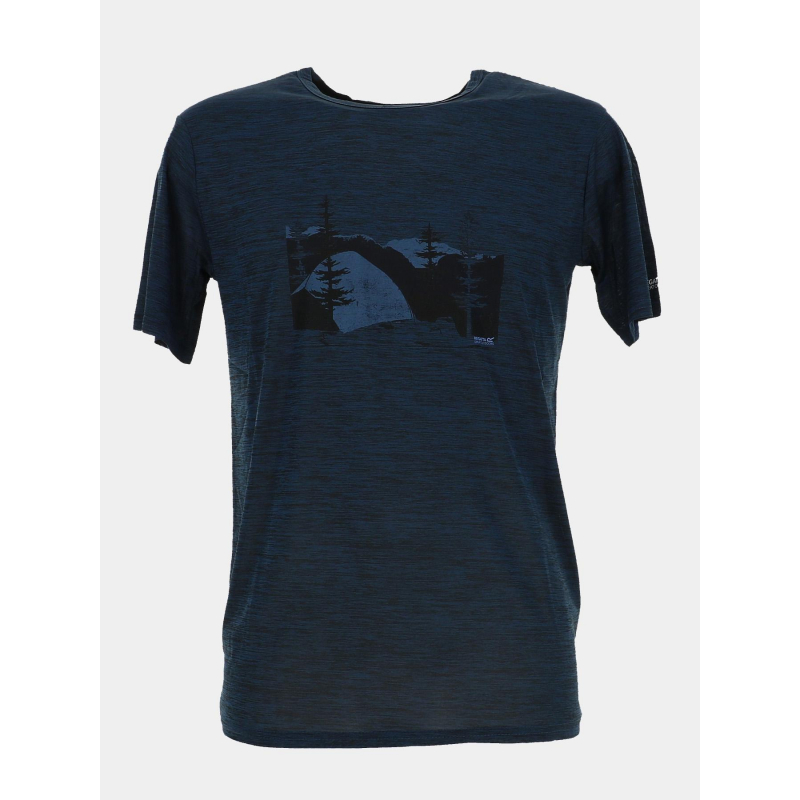 T-shirt de randonnée fingal 8 bleu marine homme - Regatta