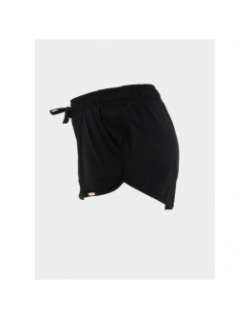 Short de bain nero uni noir femme - Grain de Sable