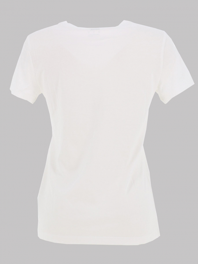 T-shirt g graphic effet logo blanc femme - Puma