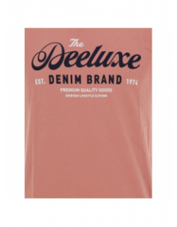 T-shirt manches courtes lunar rose homme - Deeluxe