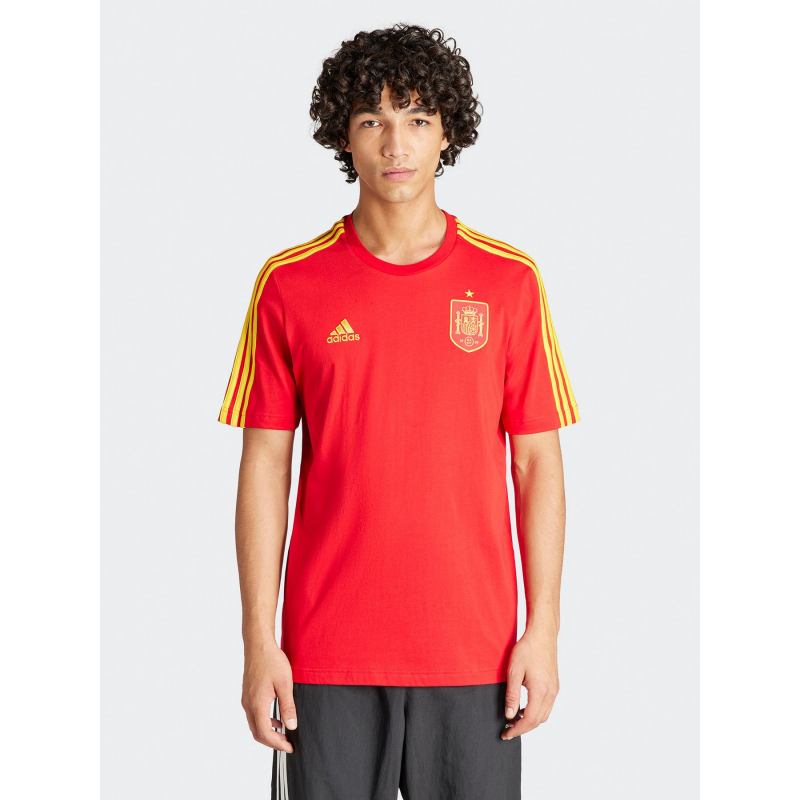 T-shirt football fef espagne rouge jaune homme - Adidas