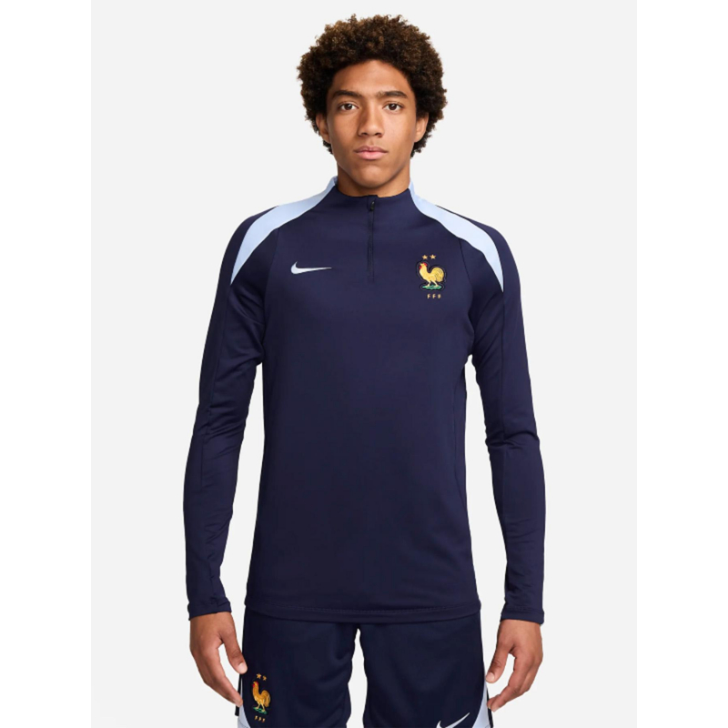 Sweat de football france fff bleu marine homme - Nike