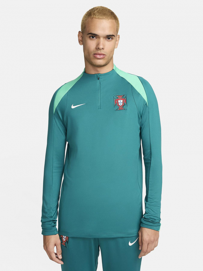 Sweat de football portugal bleu vert homme - Nike