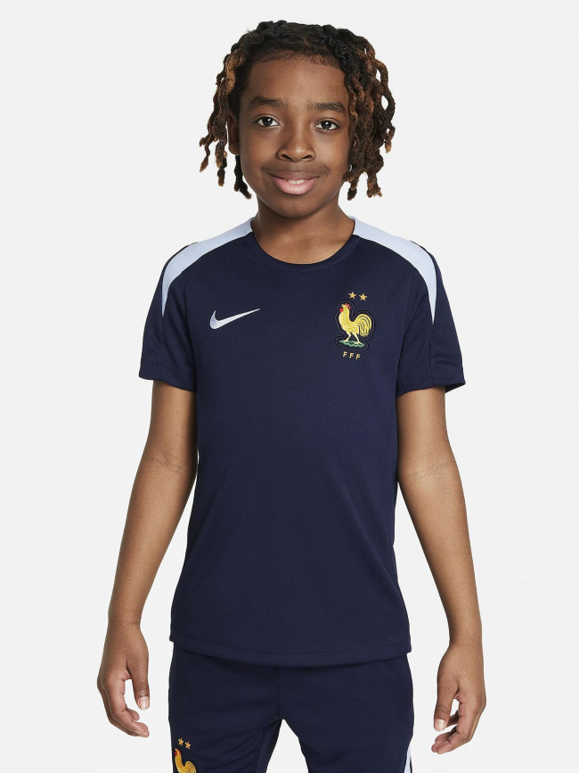 Maillot de football fff france bleu marine enfant - Nike