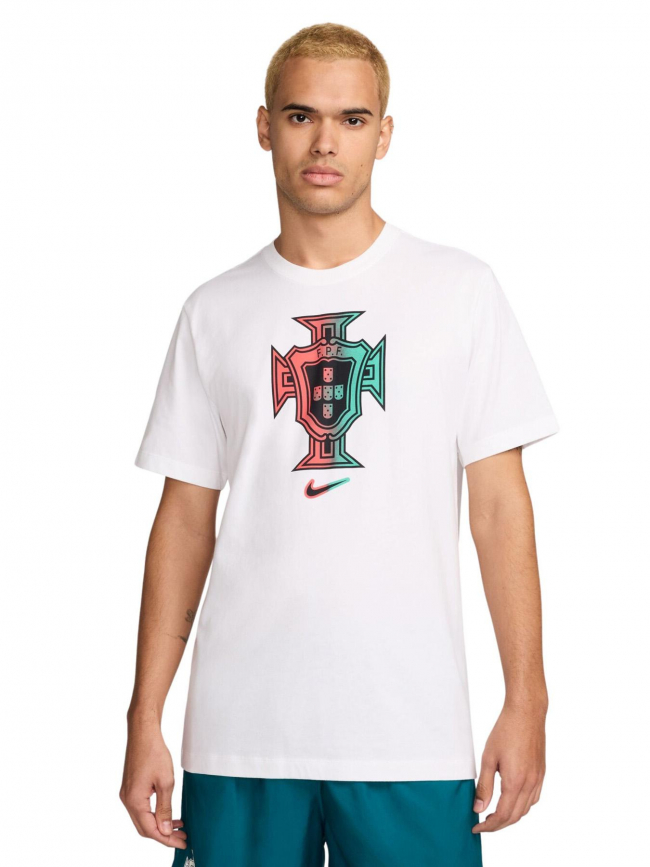 T-shirt fédération portugaise de football blanc homme - Nike