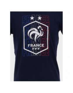 T-shirt équipe de France logo bleu marine homme - FFF